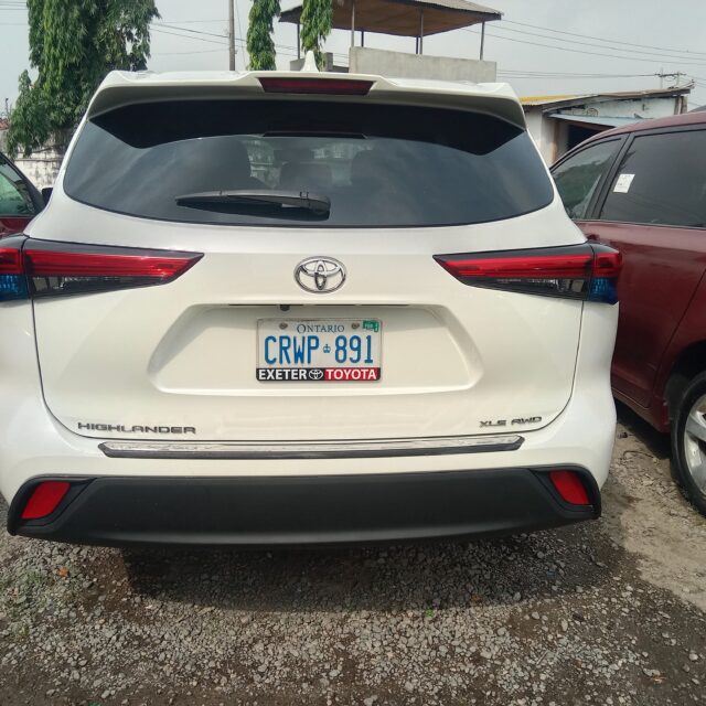 TOYOTA HIGHLANDER 2022 MODEL