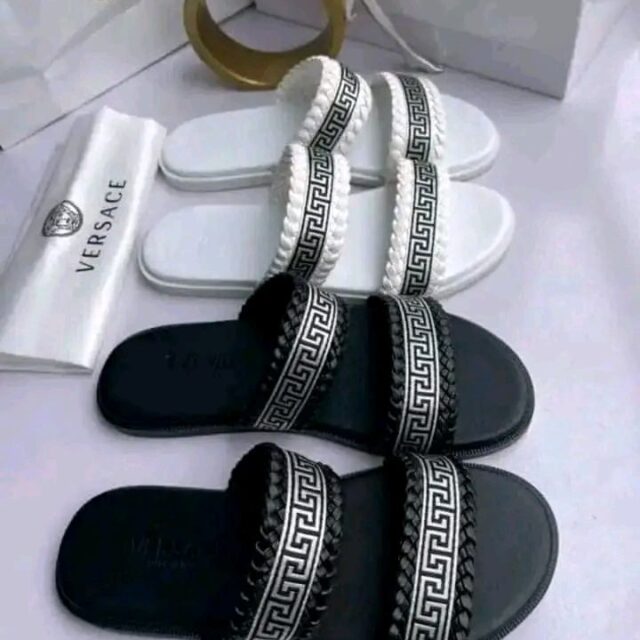 Hand made leather slippers for sale ikorodu