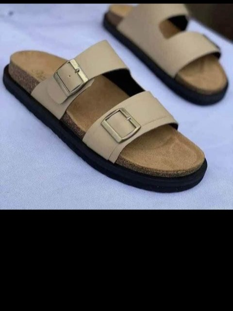 Handmade leather palm slippers for sale ikorodu