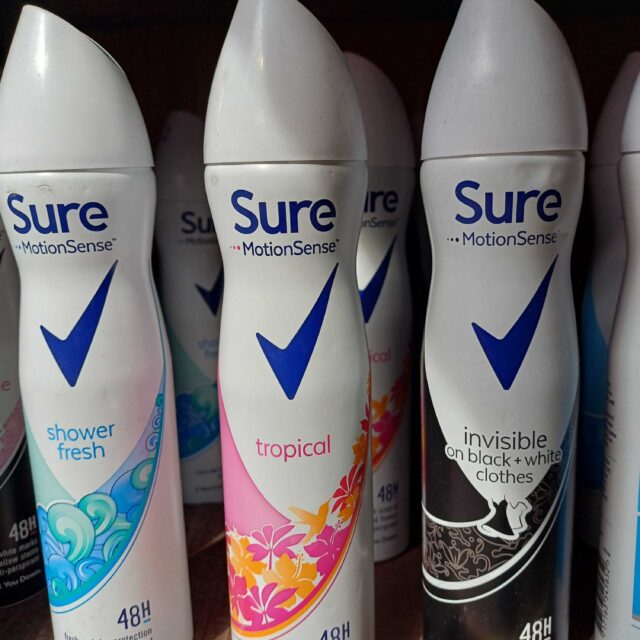 Dove body spray for sale at trade fair market