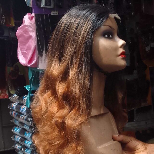 13 Inches Kinky Wigs In Balogun Market – Lagos