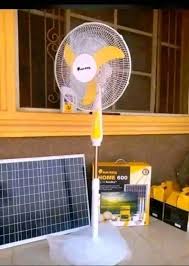 Sun King Solar Fan, Panel, Gen and Bulbs – Ojo Alaba