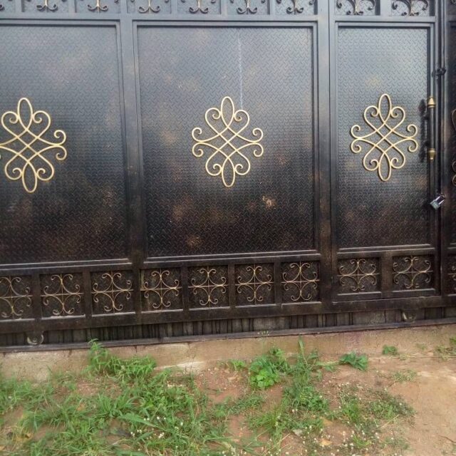 Iron gate and design door for sale at ikorodu