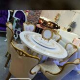 Marble dinning table set for sale at ikorodu