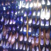 Ladies footwear is available for sale at yaba market Lagos state