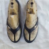 Leather slippers for sale at ikorodu