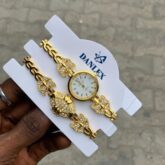 Avoidable wristwatch and bracelet set at ojo alaba