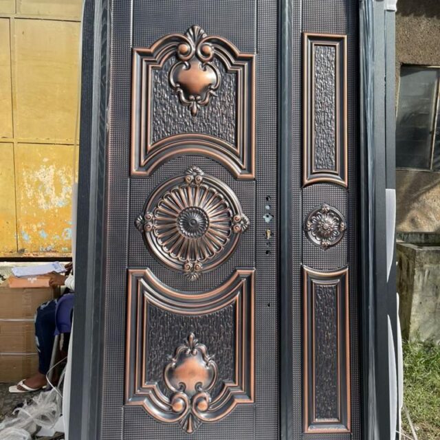 Turkey cast door for sell at coker orile market