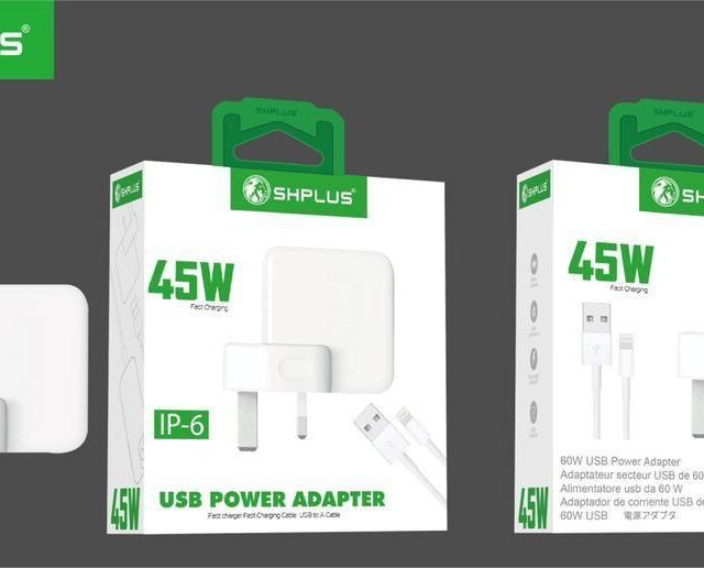 SHPLUS 2 USB FAST CHARGER