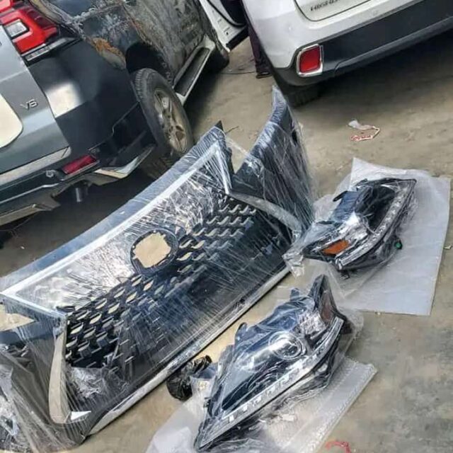 Front and back bumper for sell at ladipo