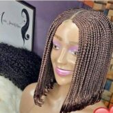 Human hair and braided wigs for sale at ikorodu