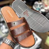 Hand made leather slippers for sale ikorodu