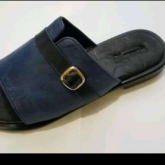 Leather slippers for men and women for sale at ikorodu