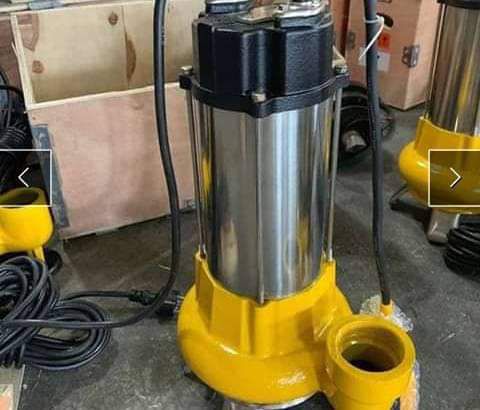 Sewage submersible pump available for sale at Odunade coker Lagos