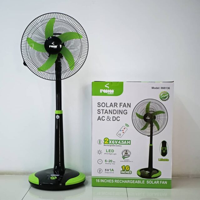 Solar fan available