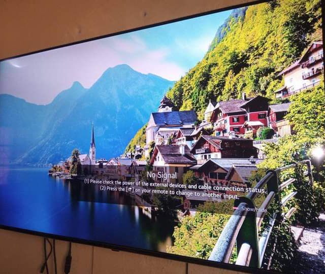 55 inches LG smart TV 4k