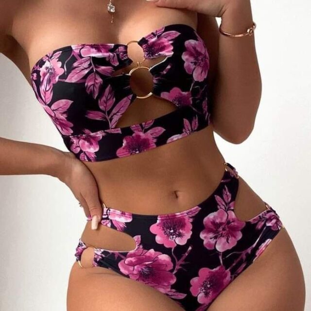 Elegant pant and tub bra