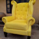 Velvet and leather chair for sale ikorodu