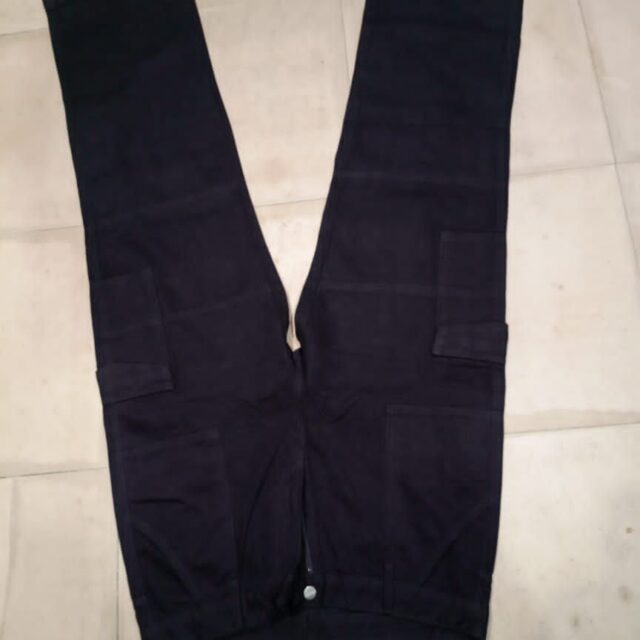 Combat jeans for sale at Yaba market