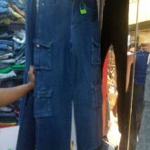 Combat jeans skirt for sale at yaba market