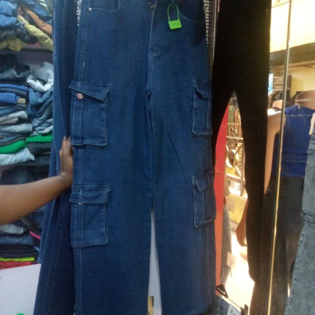 Combat jeans skirt for sale at yaba market