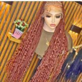 Braided wigs for sale at ikorodu market