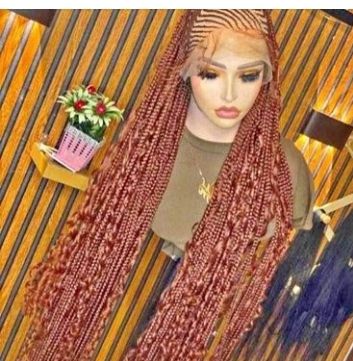 Braided wigs for sale at ikorodu market