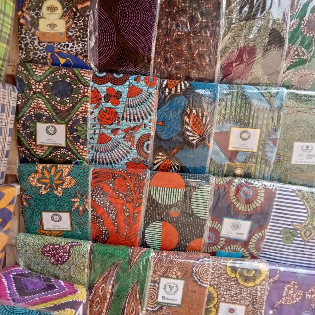 Ankara daviva fabrics for sale at ikorodu