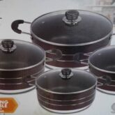 Aluminum and non stick all available