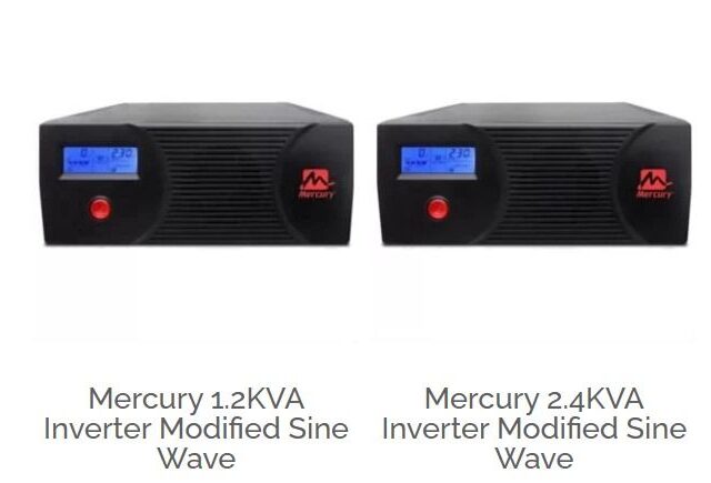 Mercury battery and inverter