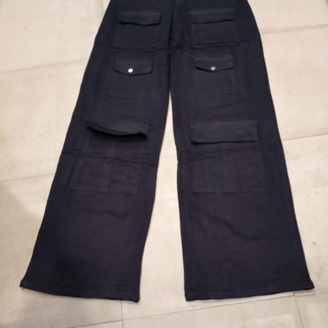 Combat jeans for sale at Yaba market