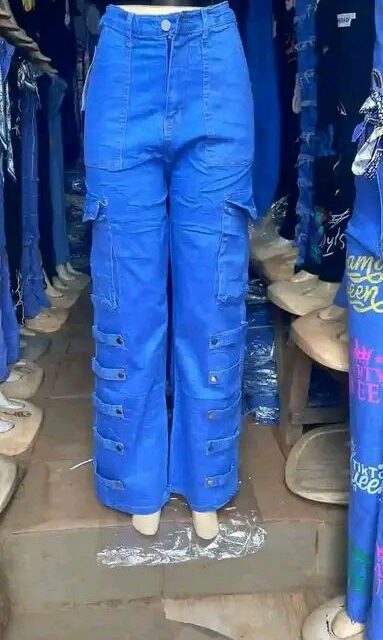 Ladies jeans for sale at Yaba market