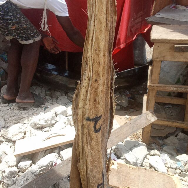 Dried fish and stock fish for sale at oyingbo market