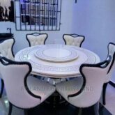 Marble dinning table set for sale at ikorodu