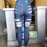 Ladies jins is available for sale at yaba market Lagos State