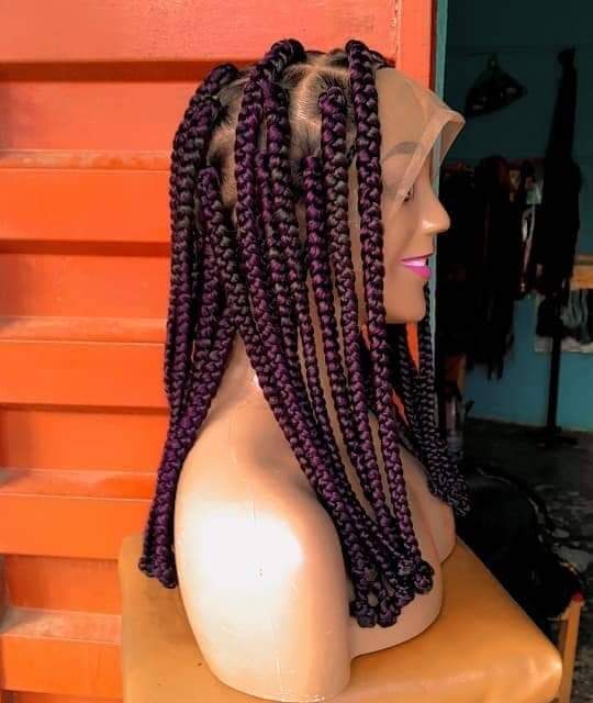 Braided wigs 25000, Bonestraight 12″ 400,000 already wigged