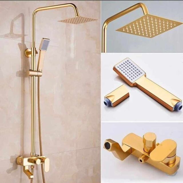 Turkey shower set for sale at Odunade building materials Orile Co