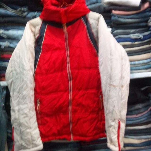 Winter jacket for sale at Yaba market