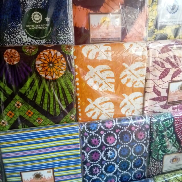 Quality Ankara fabrics for sale at ikorodu