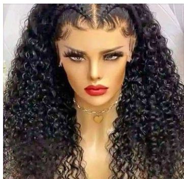 Human hair and braided wigs for sale at ikorodu