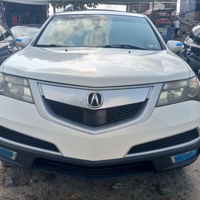 Acura 2010 model white