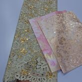 French Lace With Diamond For Sale In Ikorodu