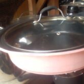 Stainless steel pot for sale at Alaba international market