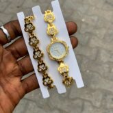 Avoidable wristwatch and bracelet set at ojo alaba