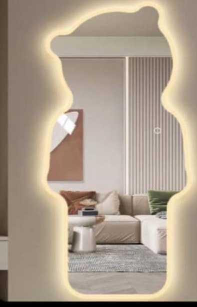 Arc led mirror