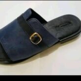 Handmade leather slippers for sale at ikorodu