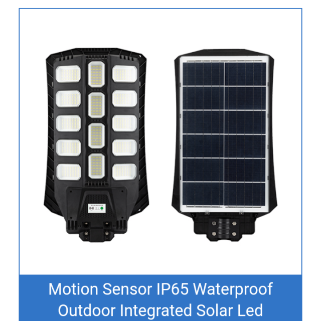 Solar security light