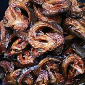 Dried fish and stock fish for sale at oyingbo market