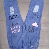 Boyfriend jeans for sale at Yaba market