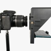 Portable Tablet and DSLR Teleprompter for Studio Use